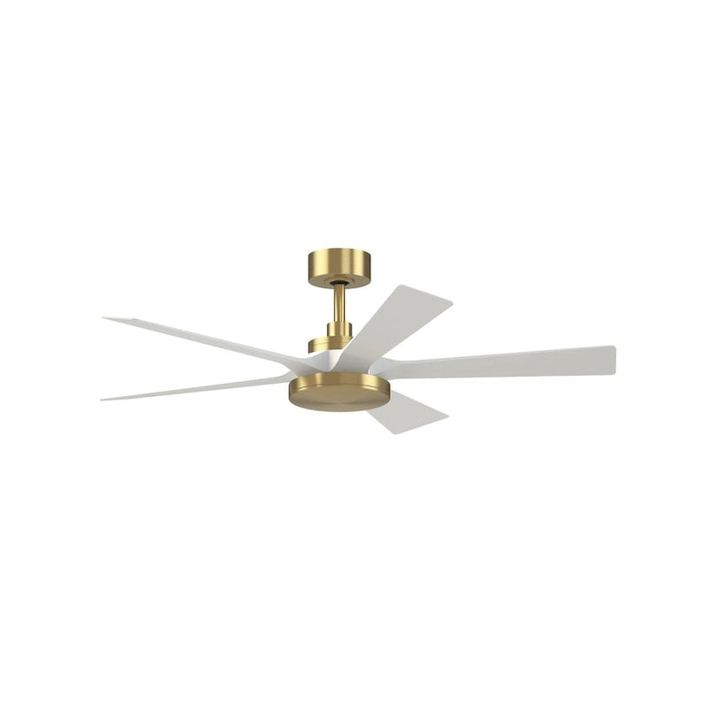 Ventilateur de plafond TorchAire 52 pouces pour intérieur/extérieur avec kit d'éclairage LED à température de couleur sélectionnable