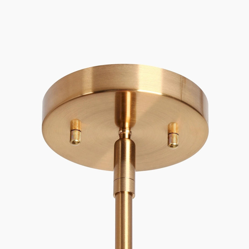 Lustre linéaire moderne unique à 2 lumières, noir et or, en métal, pour îlot de salle à manger - L 58 x l 4,4 x H 14