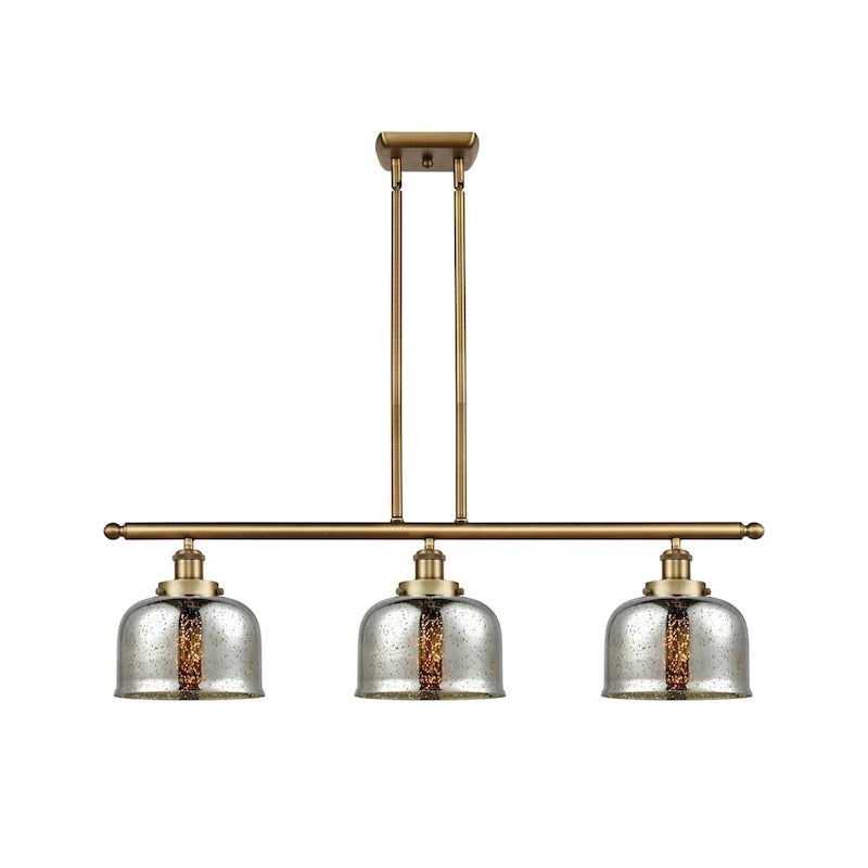 Cloche d'éclairage Innovations Lighting - Applique murale 3 lumières 36" pour îlot central - Abat-jour 8"